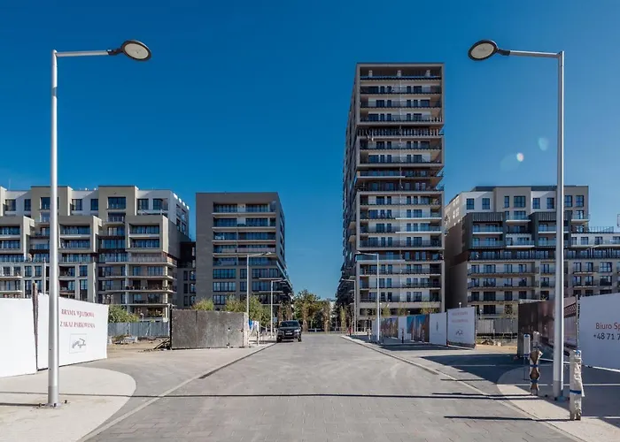 Blue River - Walonska 19 - Private Апартаменты Вроцлав